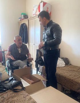 Денис Машков: По поручению Главы Донецкой Народной Республики Дениса Владимировича Пушилина, мною была организована и доставлена гуманитарная помощь для эвакуированных жителей в г.Волноваха