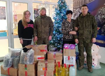 Тепло тыла для фронта: встреча с Защитниками