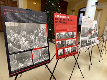 В честь 80-летия Победы в Великой Отечественной войне 1941–1945 гг. в Харцызском городском Дворце культуры открылась масштабная выставка «Они снимали войну», предоставленная для демонстрации Государственным центральным...