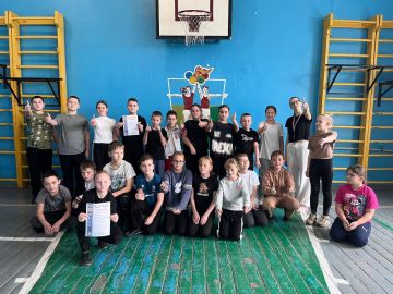 В Марьяновской школе прошла игровая программа для младших школьников