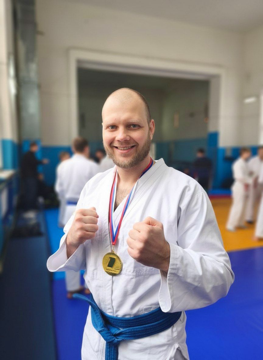 Сотрудник ГУФССП России по Донецкой Народной Республике завоевал золото на Кубке ДНР по рукопашному бою