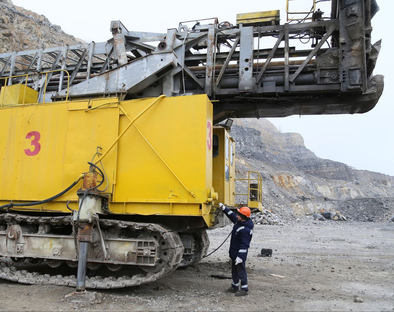 Комсомольское рудоуправление обеспечивает стабильность производства за счёт проведения планово-предупредительных ремонтов