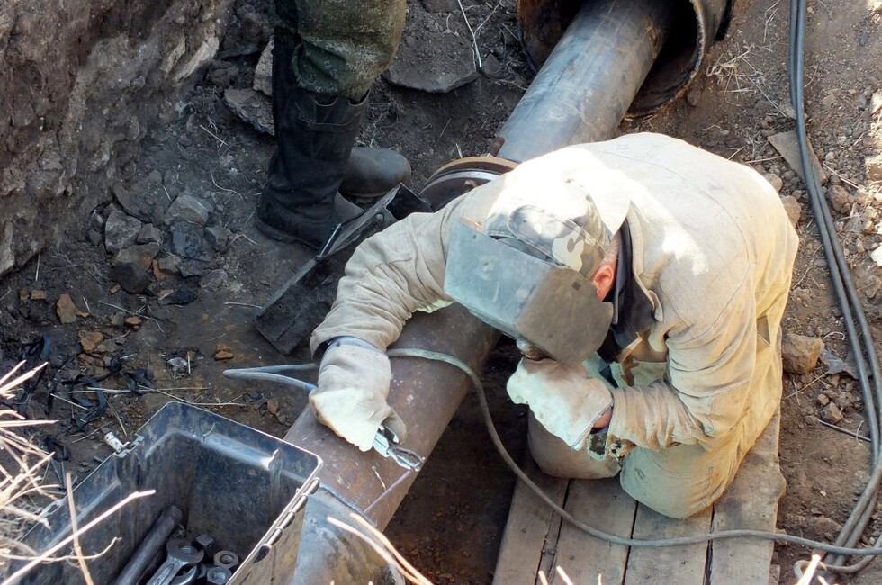 В ДНР за год отремонтировали почти 100 км водопроводных и канализационных сетей