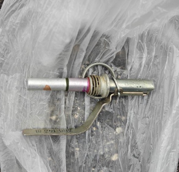 Стражи правопорядка изъяли гранату у жителя Горловки