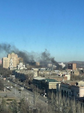 Над Донецком прогремел взрыв