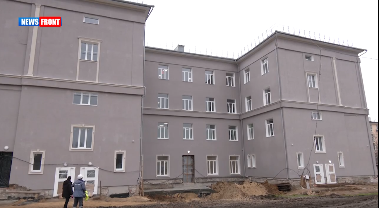 В Мариуполе завершается восстановление Дома детского и юношеского творчества