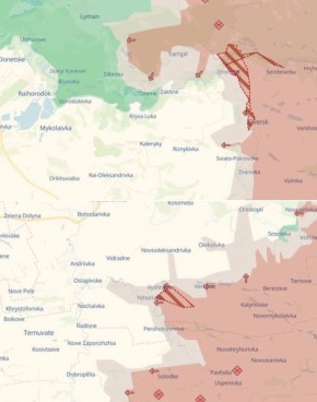 Юлия Витязева: Российские войска продвинулись под Северском, в районе Дроновки и Вишневого, сообщают вражеские сводки