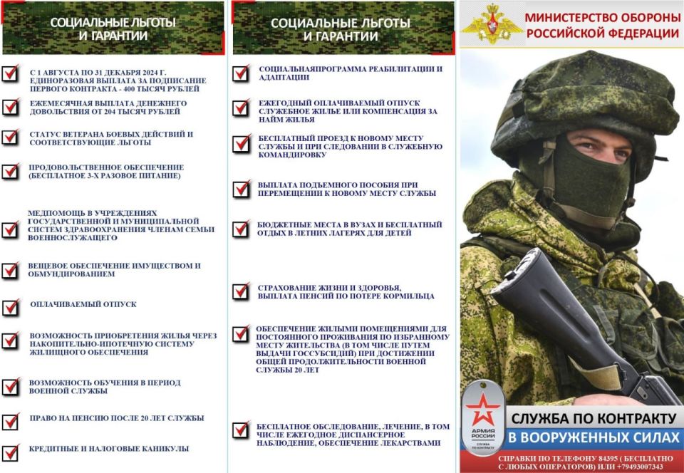 Военная служба по контракту