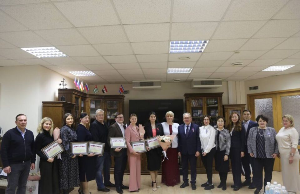 В Представительстве ДНР в Москве состоялось вручение государственных наград от имени Главы Республики