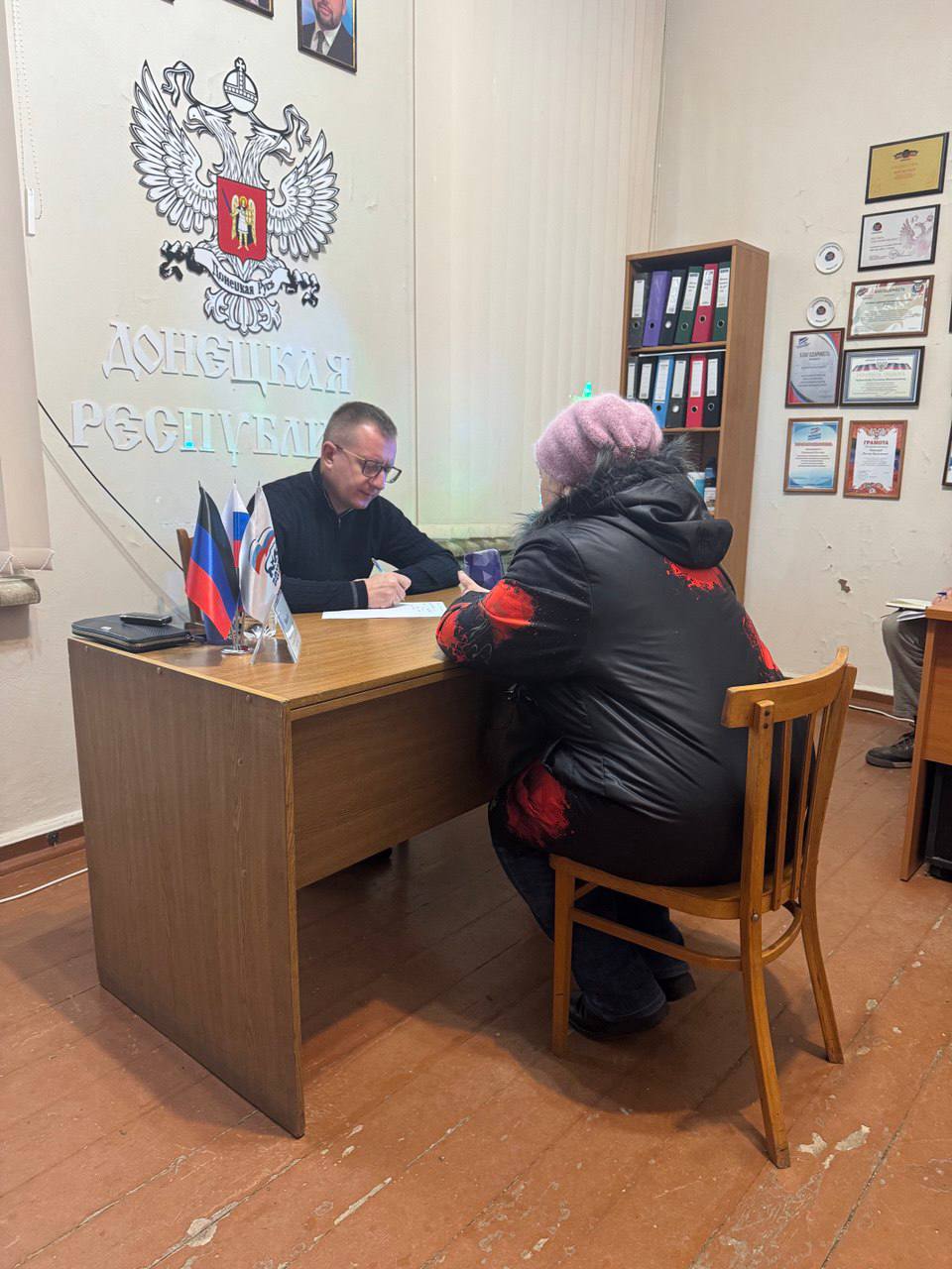 Депутаты Народного Совета проводят приемы граждан по поручению Главы ДНР Дениса Пушилина