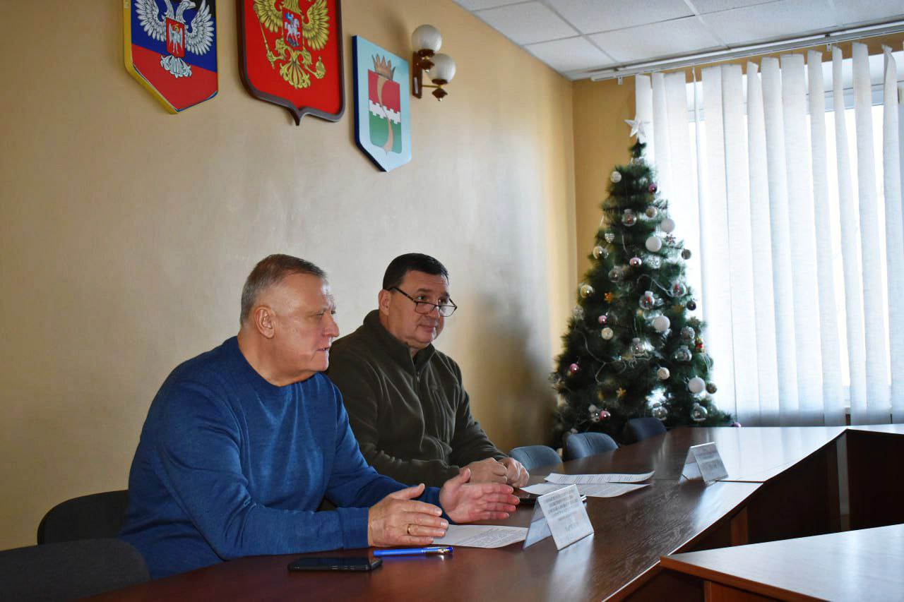 В администрации Амвросиевского муниципального округа состоялось очередное заседание штаба по вопросам здравоохранения