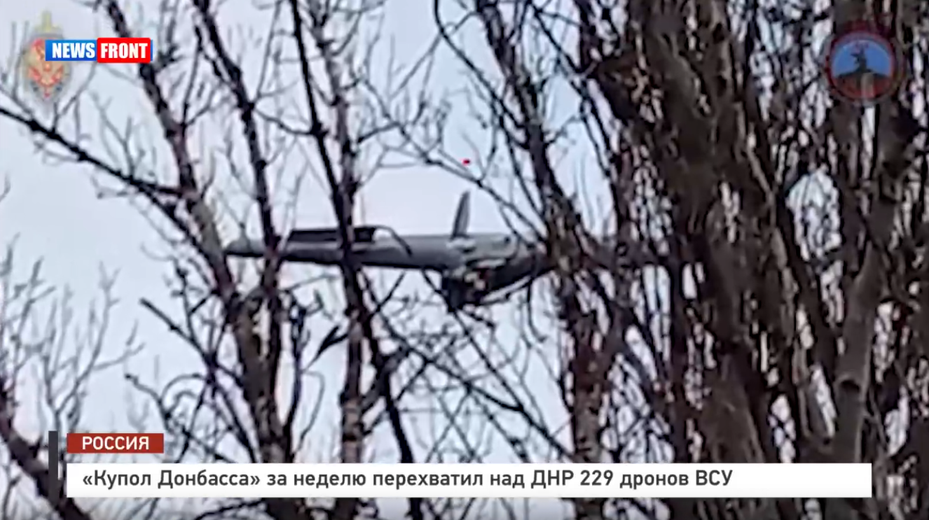 «Купол Донбасса» за неделю перехватил над ДНР 229 дронов ВСУ