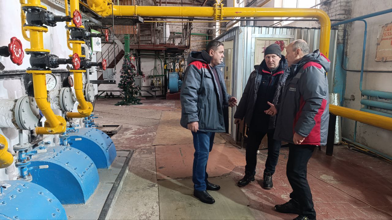 РУКОВОДСТВОМ ФИЛИАЛА «ДОНЕЦКТЕПЛОСЕТЬ» ПРОВЕРЕНА РАБОТА КОТЕЛЬНОЙ «КВ №733» В КИЕВСКОМ РАЙОНЕ