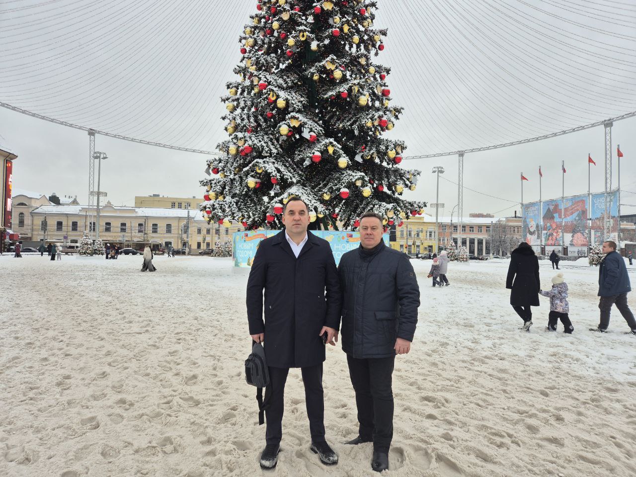 Константин Кузьмин: В преддверии Нового года встретился с Председателем Тульской областной Думы Андреем Дубровским