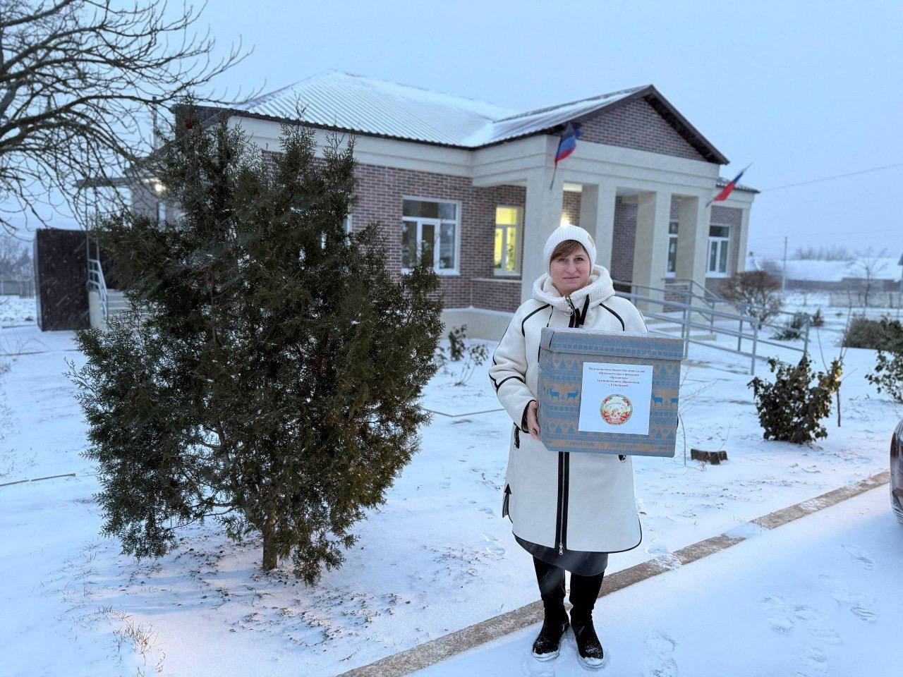 Подарки из Губкинского привезли в Волноваху
