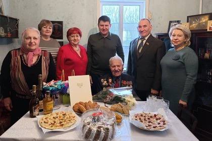 В Макеевке отметил 101-й день рождения ветеран Великой Отечественной войны