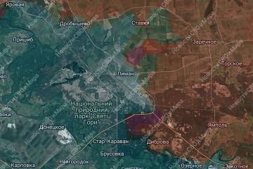 1. Красный Лиман. Наши бойцы продвинулись и зашли в северную часть города, также продвинулись южнее города