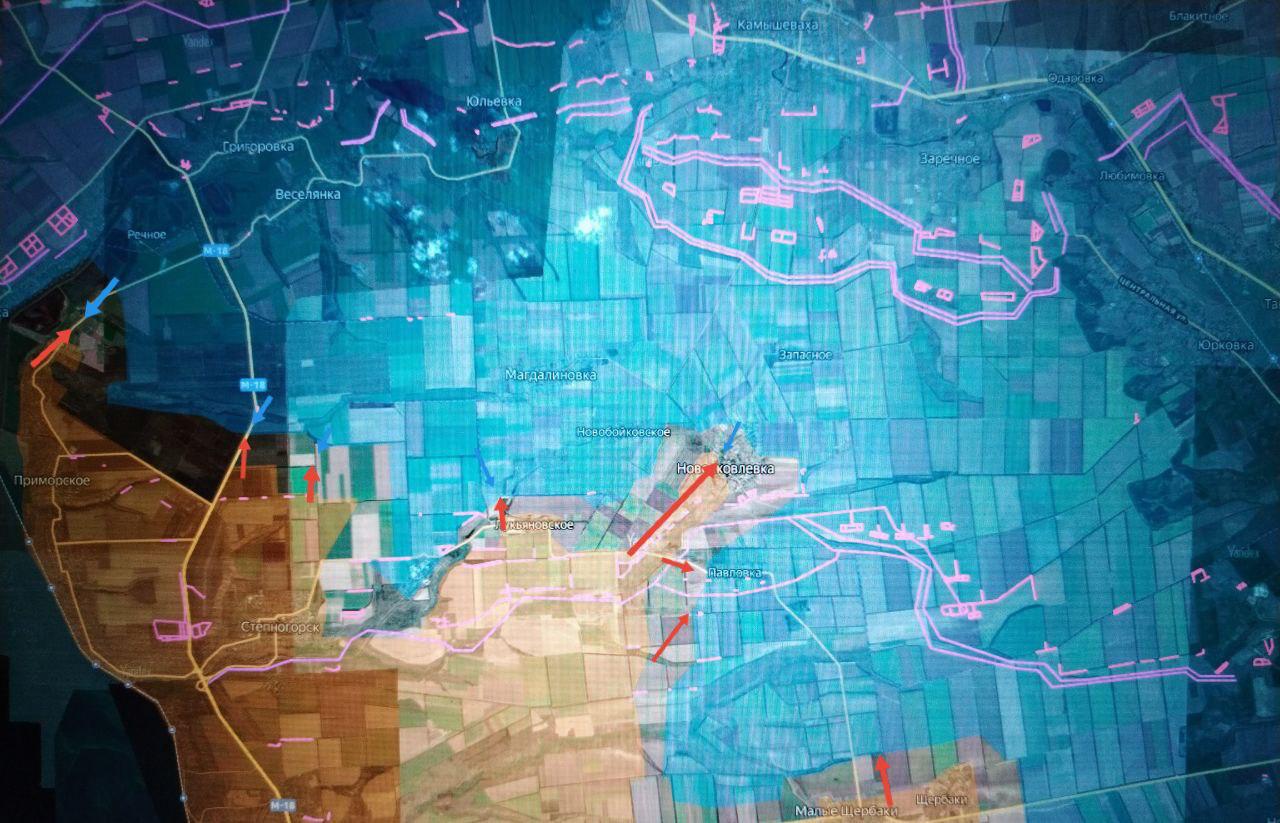 Юрий Котенок: Запорожское направление.. Западный фланг