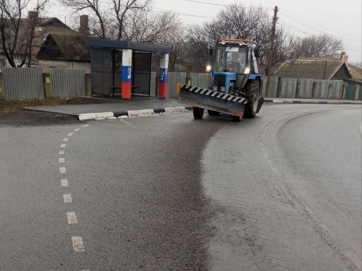 Оперативная ситуация на дорогах общего пользования регионального и межмуниципального значения на 8:30