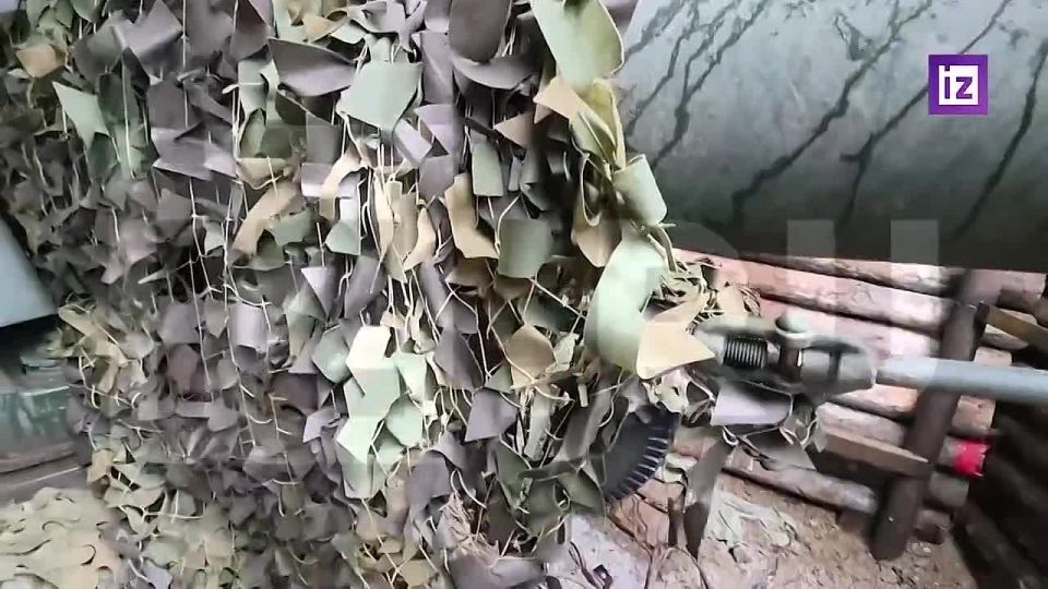 ВС РФ с помощью гаубицы "Гиацинт-Б" уничтожили пункт управления украинскими БПЛА на Северском направлении