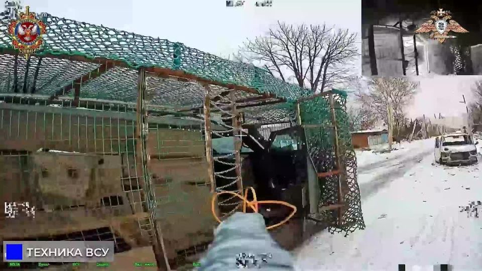 «Охотник» громит технику, НРТК и дрон ВСУ на Константиновском направлении