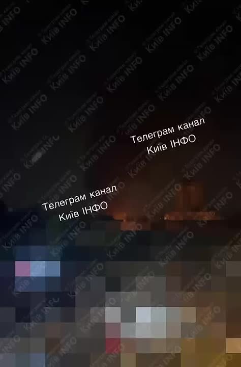 Ночью нанесён удар по целям в Соломенском районе Киева