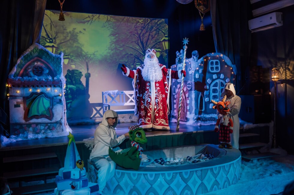 Более 8 тыс. зрителей посетили новогодние спектакли Донецкого театра кукол