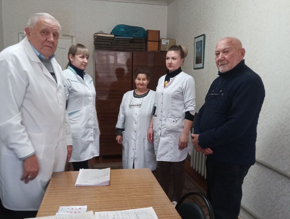 Встреча с коллективом в Ждановке