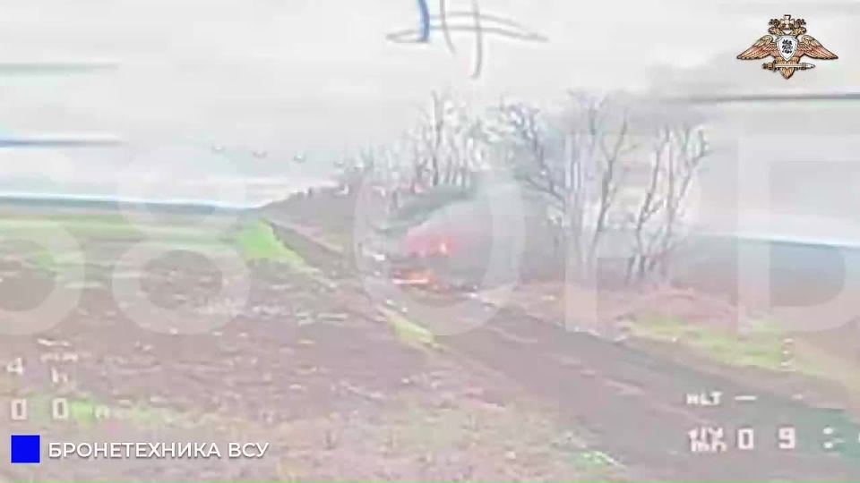 68 орб громит автомобиль и две ББМ ВСУ в Андреевке, Торецком и Варваровке