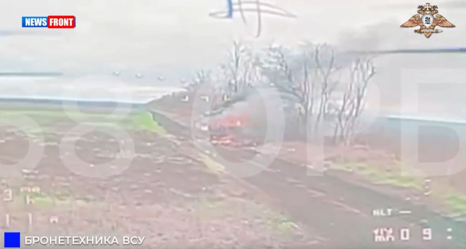 Бойцы РФ громят технику ВСУ в зоне СВО