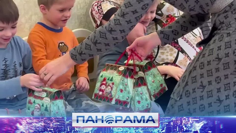 Всё лучшее — детям! Фигуристка Татьяна Навка передала сладкие подарки в детские дома ДНР