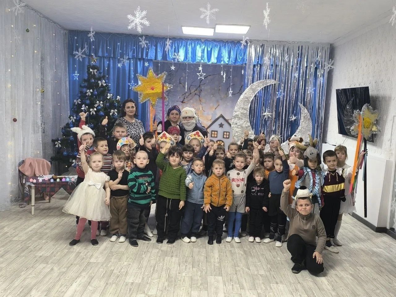 В школах и садах Шахтерского округа прошли мероприятия в честь старого Нового года