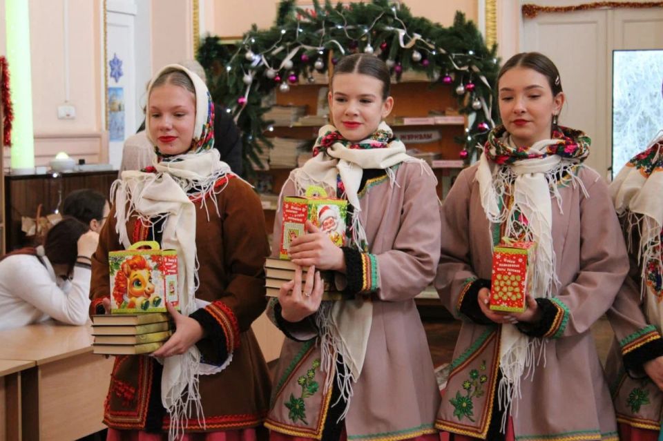 Праздничная программа к Старому Новому году в Главной детской библиотеке Республики