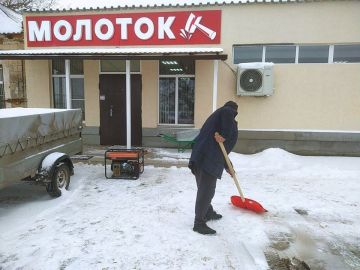 Наталья Великодная: На территории Тельмановского муниципального округа продолжается снегопад