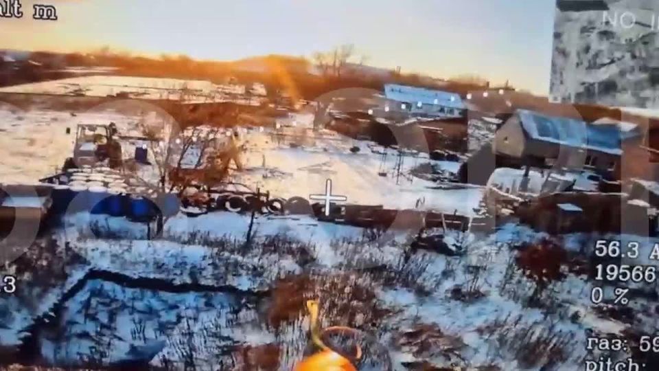 68 орб уничтожает автомобиль и НРТК ВСУ в Райском, антенну связи в Дружковке