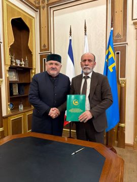 Духовные управления мусульман Крыма и ДНР подписали соглашение о сотрудничестве