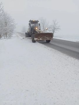 На дороги Крыма опустился сильный туман – видимость снижена