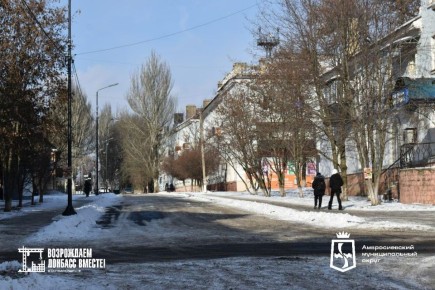 Игорь Лызов: В Амвросиевском округе за 2025 год проведён ремонт нескольких ключевых дорог