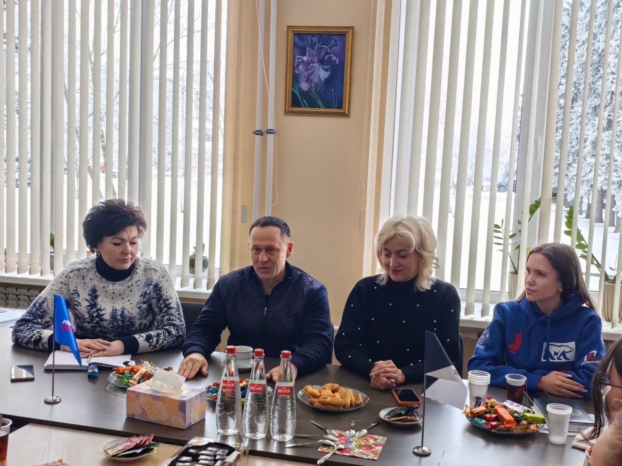 Александр Пеняев: В 11-ю годовщину основания «Молодой Республики» встретился с молодежным активом Ясиноватой