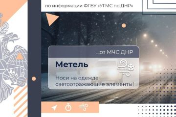 23 января в ДНР облачно с прояснениями, небольшой и умеренный снег, местами метель