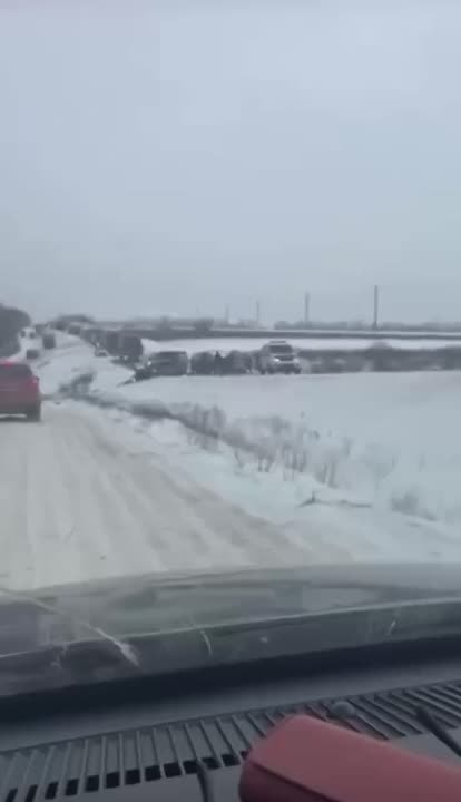 Кадры последствия серьезного ДТП на трассе Амвросиевка-Кутейниково