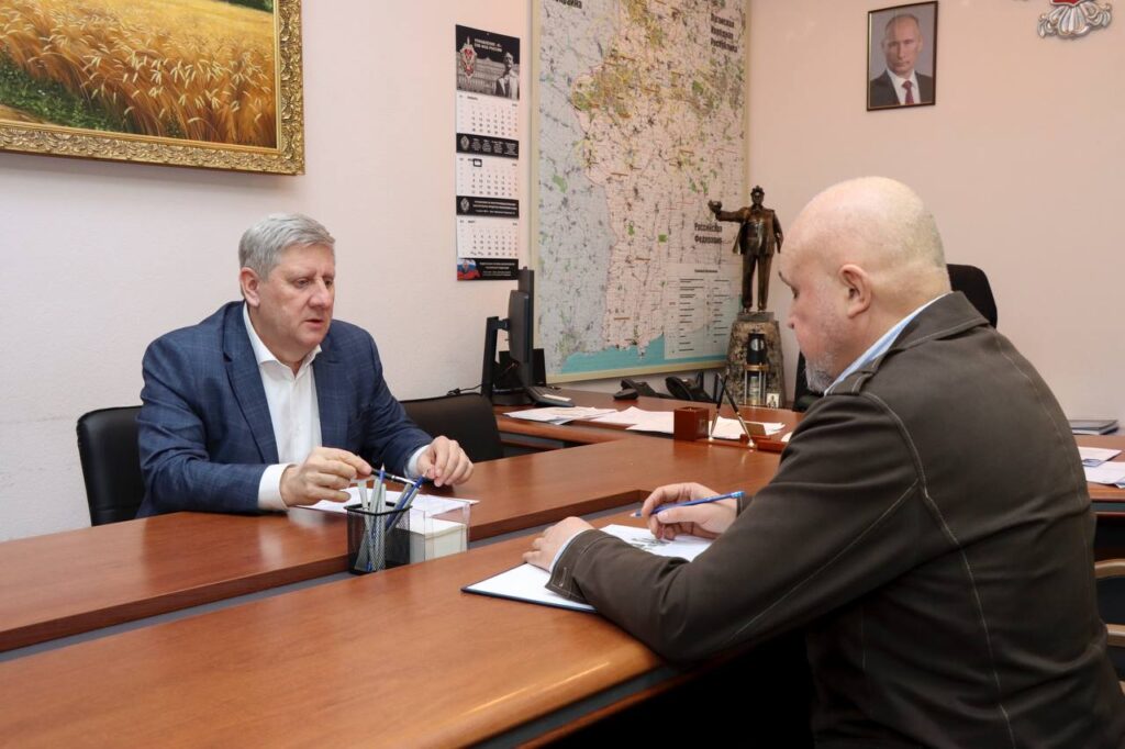 Глава Минэнерго Сергей Цивилев с раочим визитом посетил Донбасс, Запорожскую и Ростовскую области