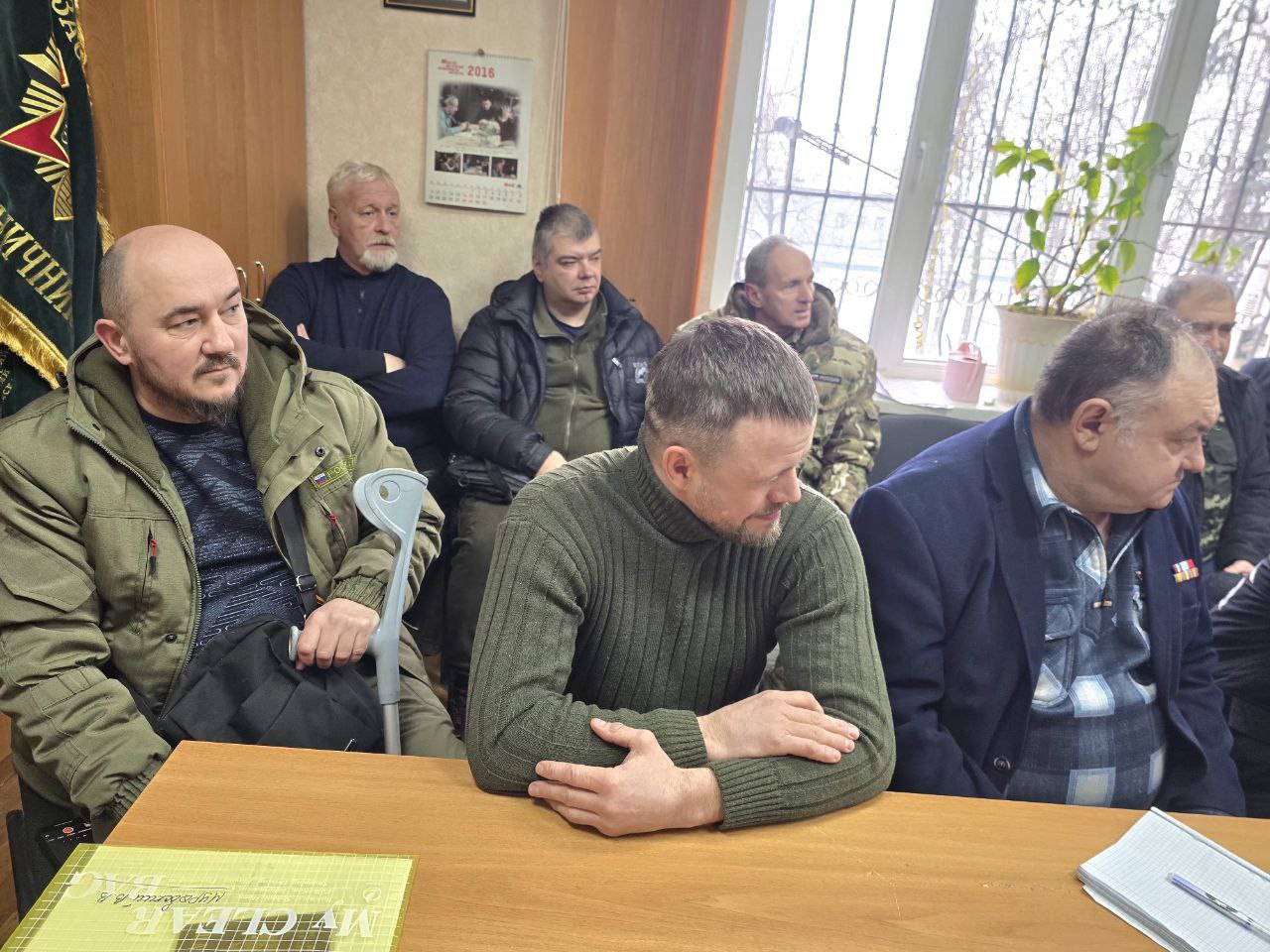 Дмитрий Огилец: На нашем правлении присутствовал почётный гость - депутат Вологодской городской Думы Михаил Юрьевич Суриков