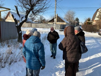 Продолжаются сходы с жителями Ленинского района г. Донецка
