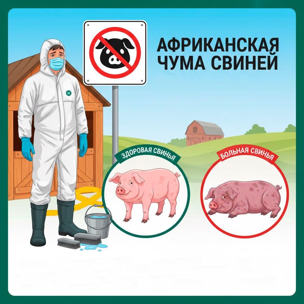 Африканская чума свиней (АЧС) – угроза №1 для свиноводов!