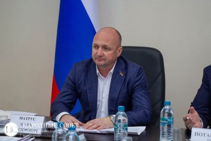 Игорь Матрус рассказал о рассмотрении проекта федерального закона