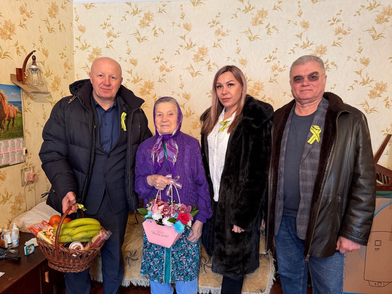 В Мариуполе поздравили блокадников Ленинграда с Днем полного освобождения Ленинграда от фашистской блокады!