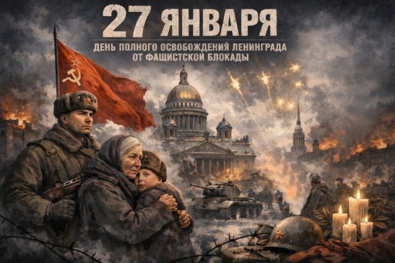Денис Зубов: 27 января – значимая дата в истории нашей страны - полное освобождение Ленинграда от фашистской блокады