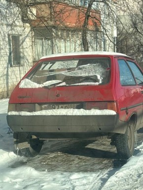 Колоритная маршрутка №77 появилась в Донецке