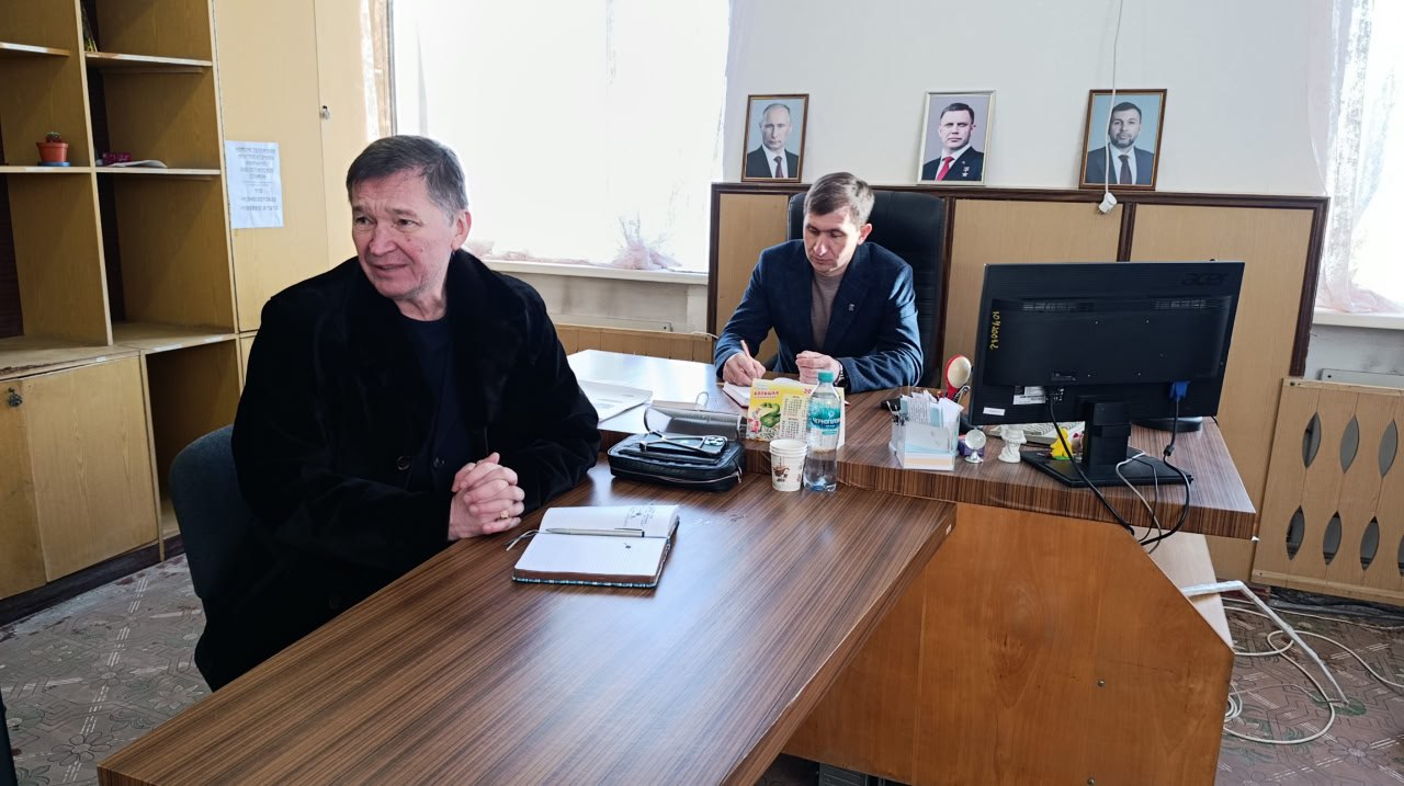 Встреча с населением села Марьяновка